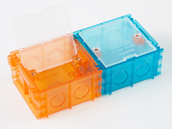 PVC透明86自扣無縫底盒 PVC透明86自扣無縫底盒