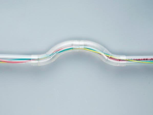 PVC透明過橋彎 PVC透明過橋彎