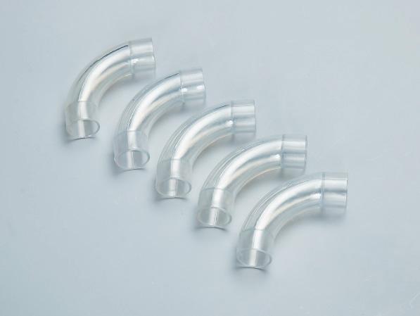 PVC透明上墻彎 PVC透明上墻彎